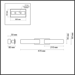 Бра Odeon Light 4991/9WL