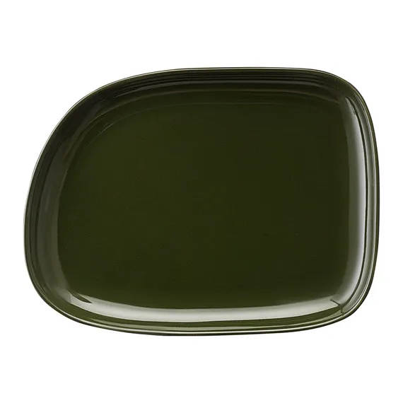 Набор из 5-ти сервировочных тарелок на деревянном подносе sorrento