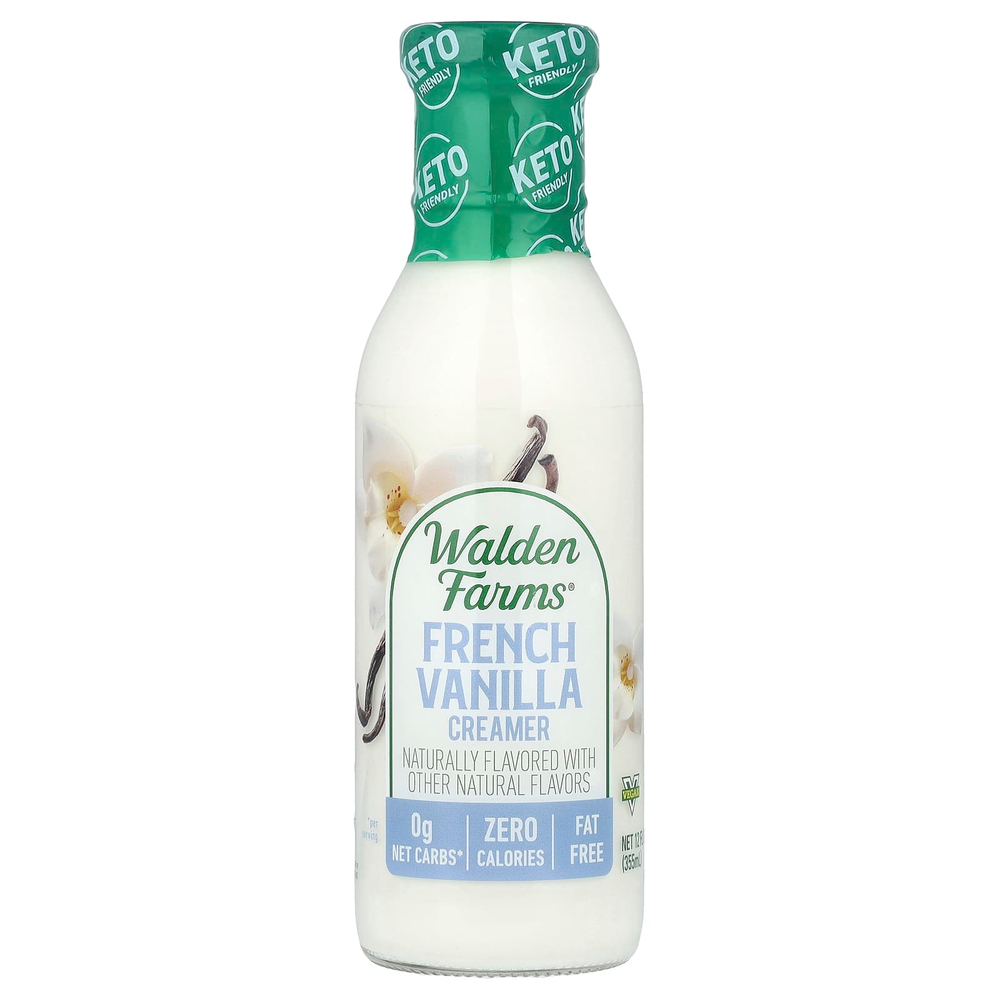 Walden Farms, Сливки, французская ваниль, 355 мл (12 жидк. Унций)