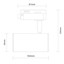 Трековый светильник ST-Luce ST301.506.01