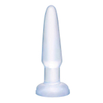 Анальная втулка Beginner's Basix, прозрачная (Цвет: прозрачный)