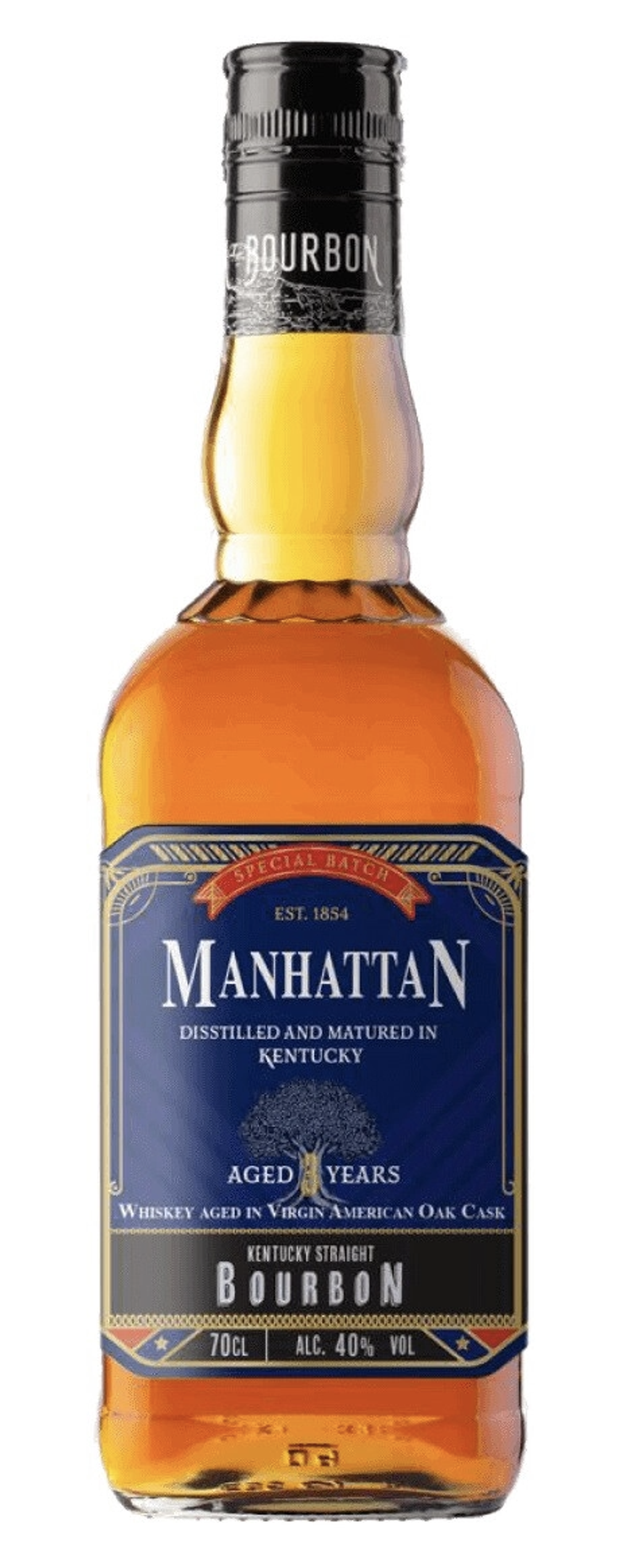 Виски Manhattan Bourbon, 0.7 л.