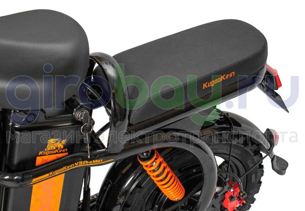 Электровелосипед Kugoo Kirin V3 PRO MAX (60V/28.6Ah) внедорожная резина