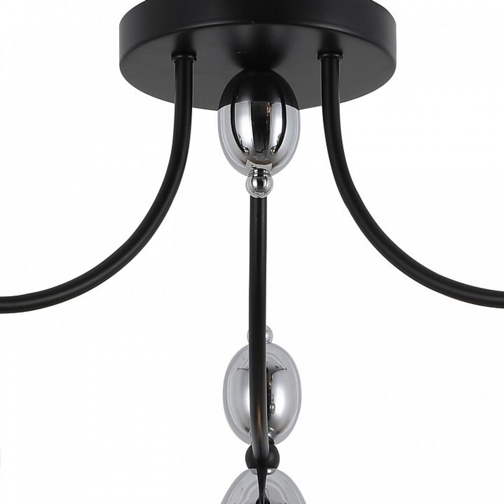 Потолочная люстра ILLUMICO  IL8258-3COU-79 BK CR