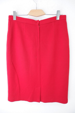 Юбка ярко-красная стильная 48 размер