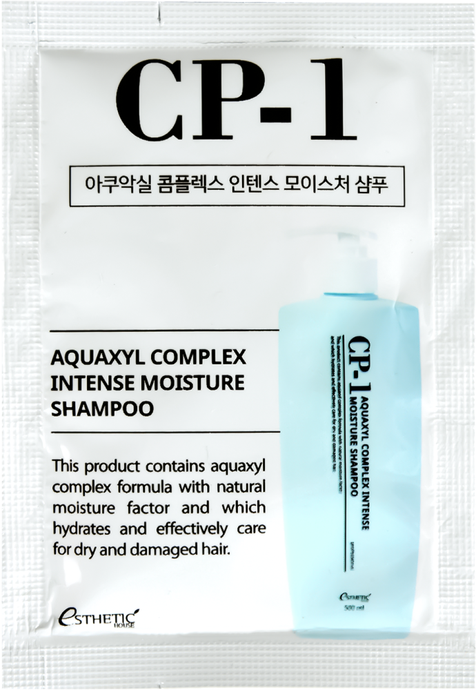 Увлажняющий шампунь с акваксилом для сухих волос CP-1 Aquaxyl Complex Intense Moisture Shampoo, 8мл (пробник)