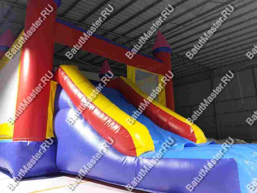 Детский надувной батут "Замок непосед 2" 4*4*3 м