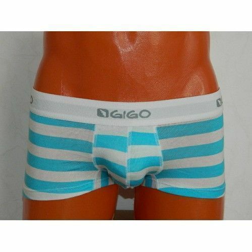 Мужские трусы хипсы GIGO Blue and White Boxer