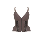 Корсет шнурованный М, Серый