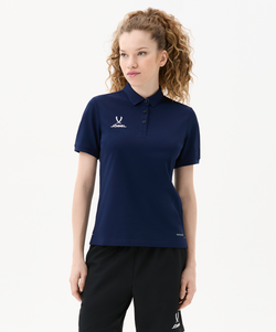 Поло женское JÖGEL PREMIER PerFormDRY CVC Polo W, темно-синий