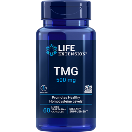 TMG 500mg 60 капсул Life Extension