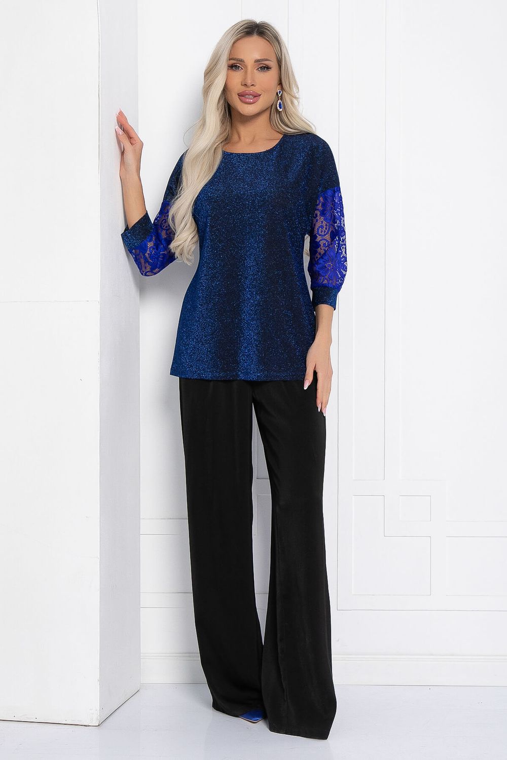 Джемпер В гармонии с собой (электрик) Б12297 LT Collection