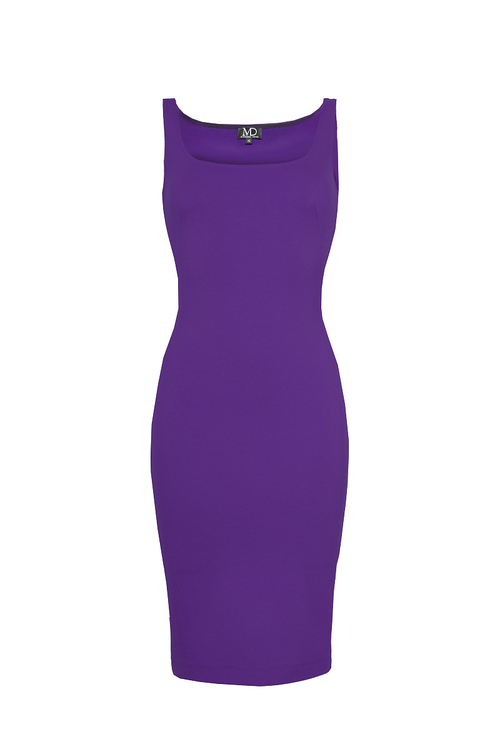 Платье-майка лиловое 31-16SS