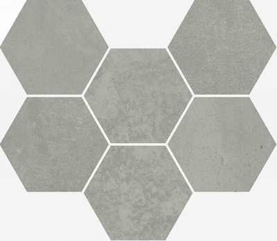 Мозаика Terraviva Grey Mosaico Hexagon Nat 25x29