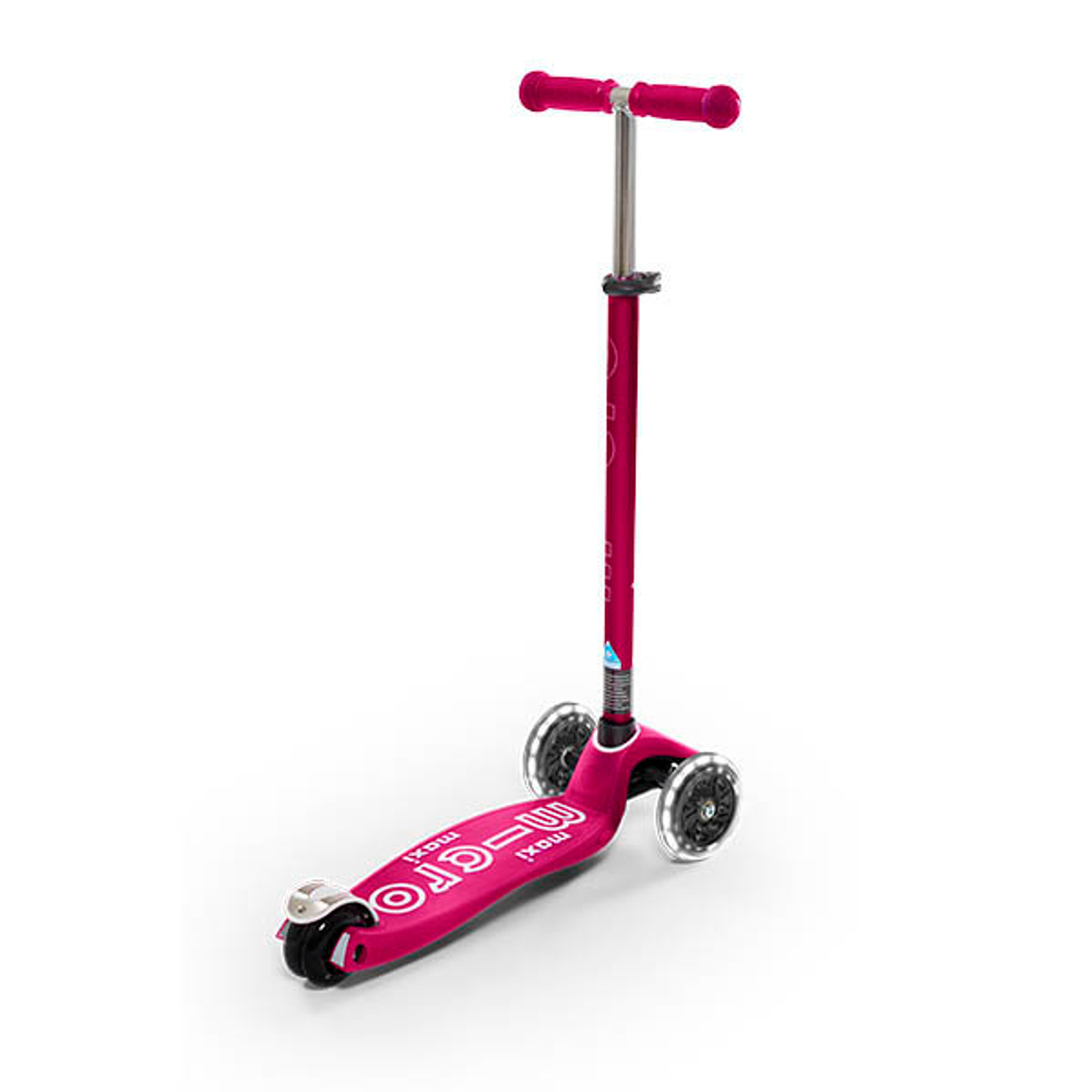 Maxi Micro Deluxe Розовый LED светящиеся колеса