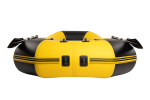 YACHTMAN-280 МНД НАДУВНОЕ ДНО (Яхтман) желтый-черный (лодка ПВХ с усилением)