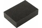 38394М Губка шлифовальная Р 180 алюминий-оксидная, средняя жесткость, 100х70х25мм MOS
