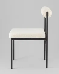 Стул Bau, молочное букле