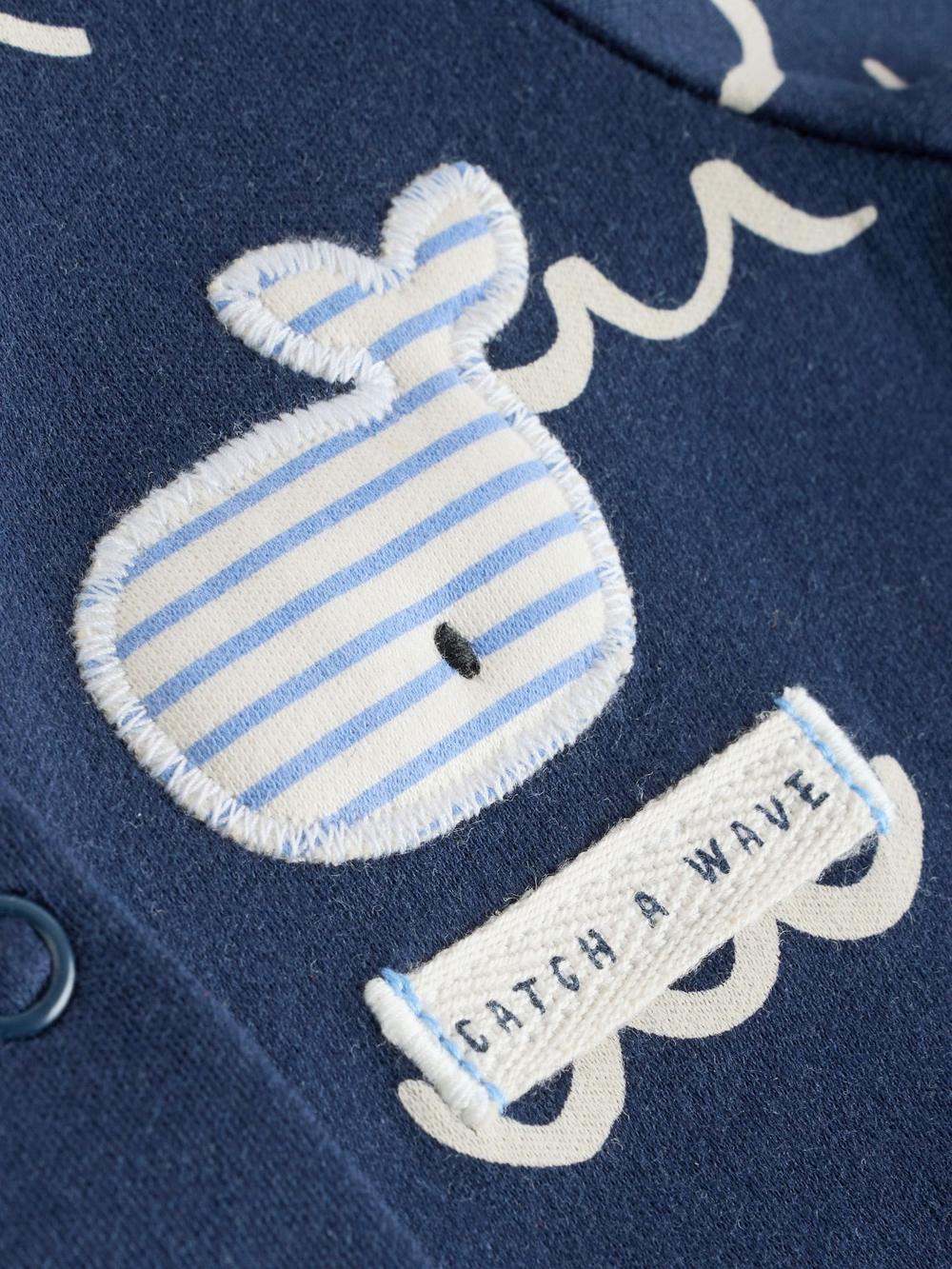 Комбинезон / Cлип для малышей Next E19-568, 3 шт., Голубой, Бежевый, Темно-синий