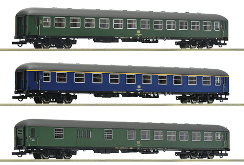 Набор из трех пассажирских вагонов Hispania-Express DB