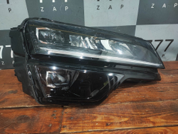 Фара правая LED Skoda Karoq 17-нв Б/У Оригинал 57B941016D