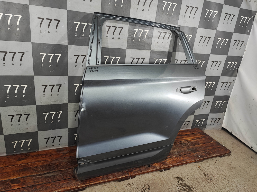 Дверь задняя левая Skoda Kodiaq 16-нв Б/У Оригинал 565833055