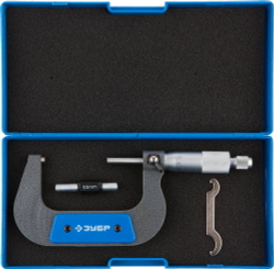 ЗУБР МК 75, 50 - 75 мм, гладкий механический микрометр (34480-75)