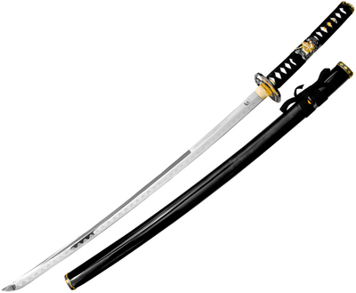Меч Катана классическая, черные ножны (Art Gladius)
