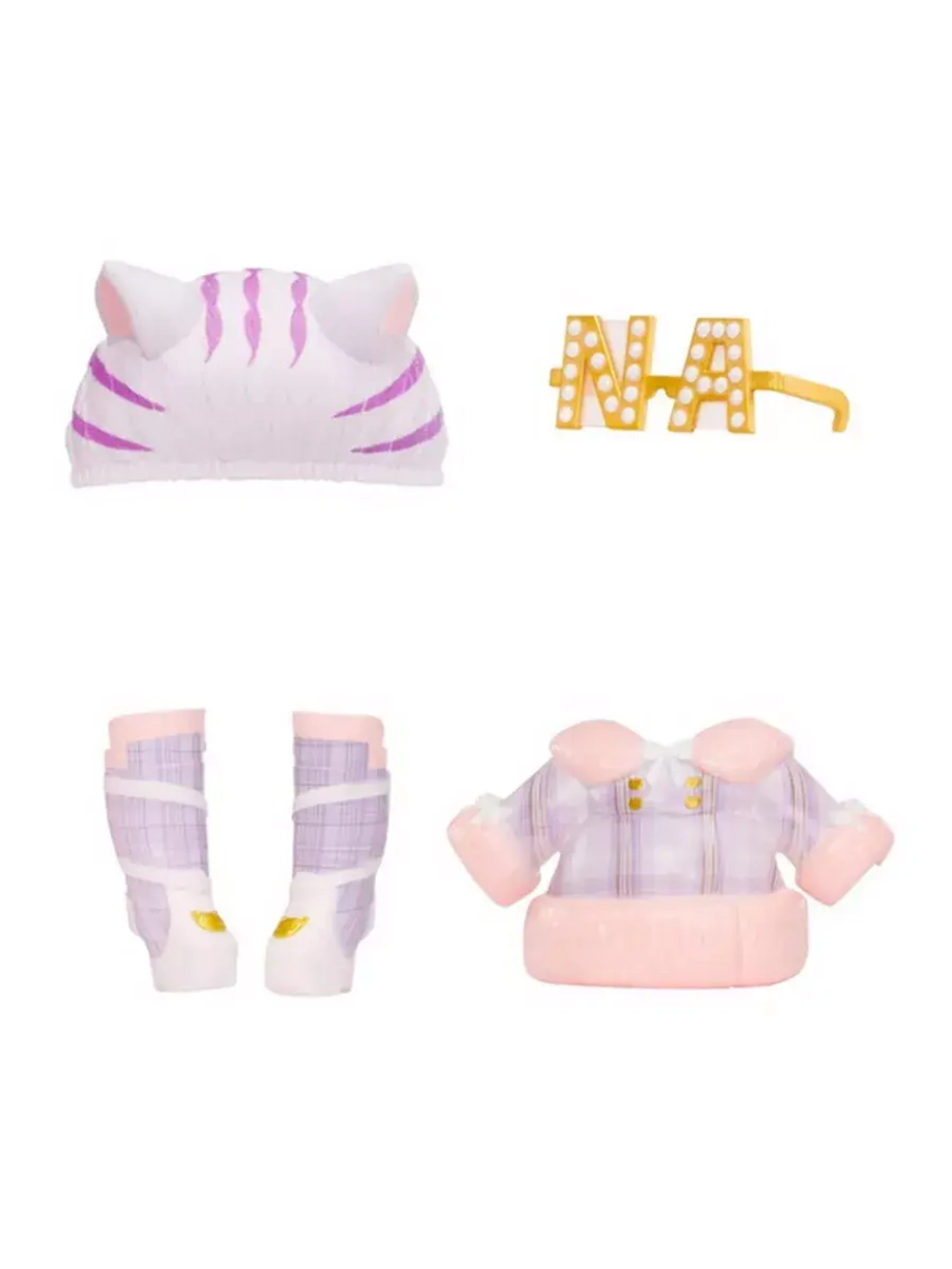 Кукла Na Na Na Fuzzy Surprise Catie Cat 1 серия