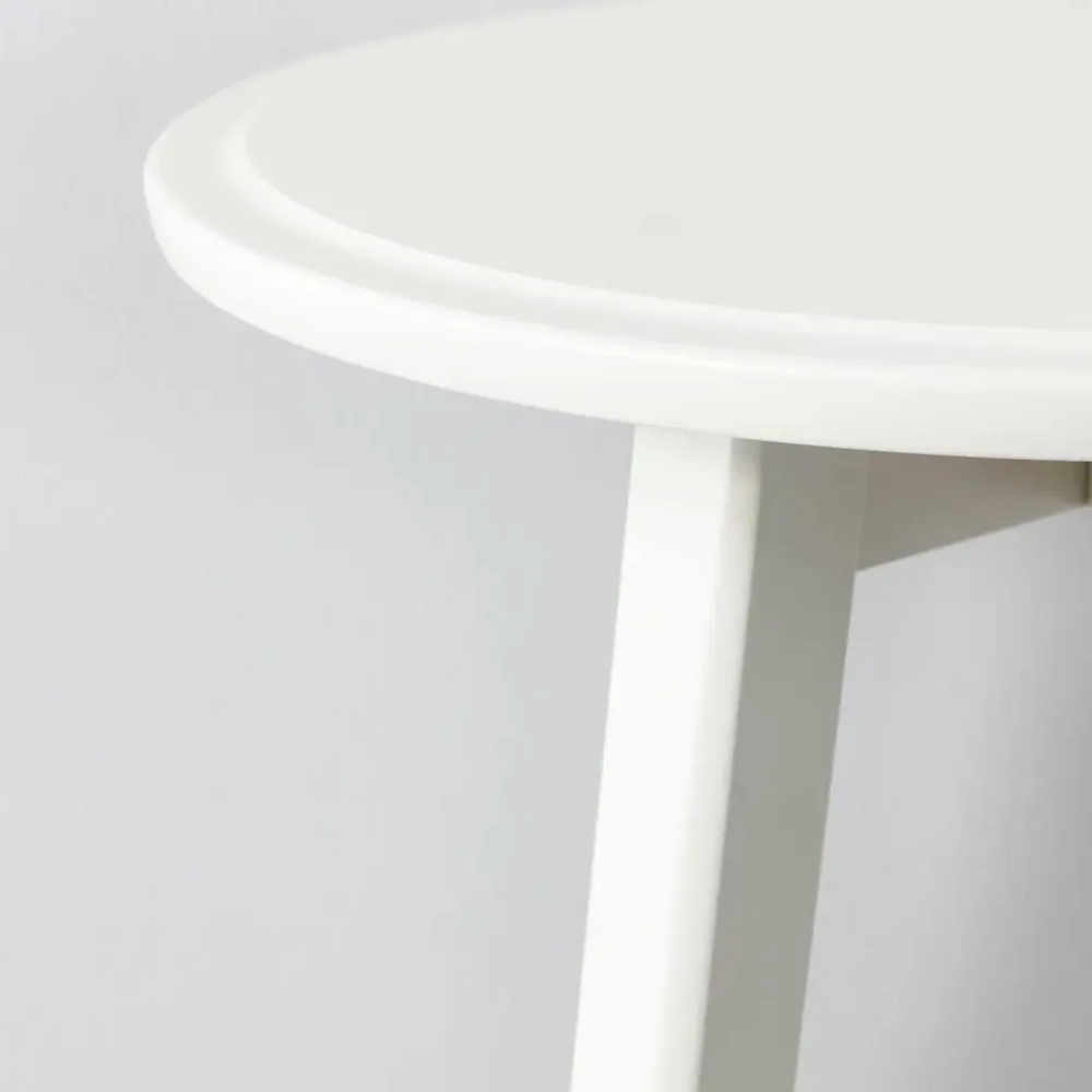 Столик придиванный - IKEA KRAGSTA, 35х45/49х51 см, белый, КРАГСТА ИКЕА