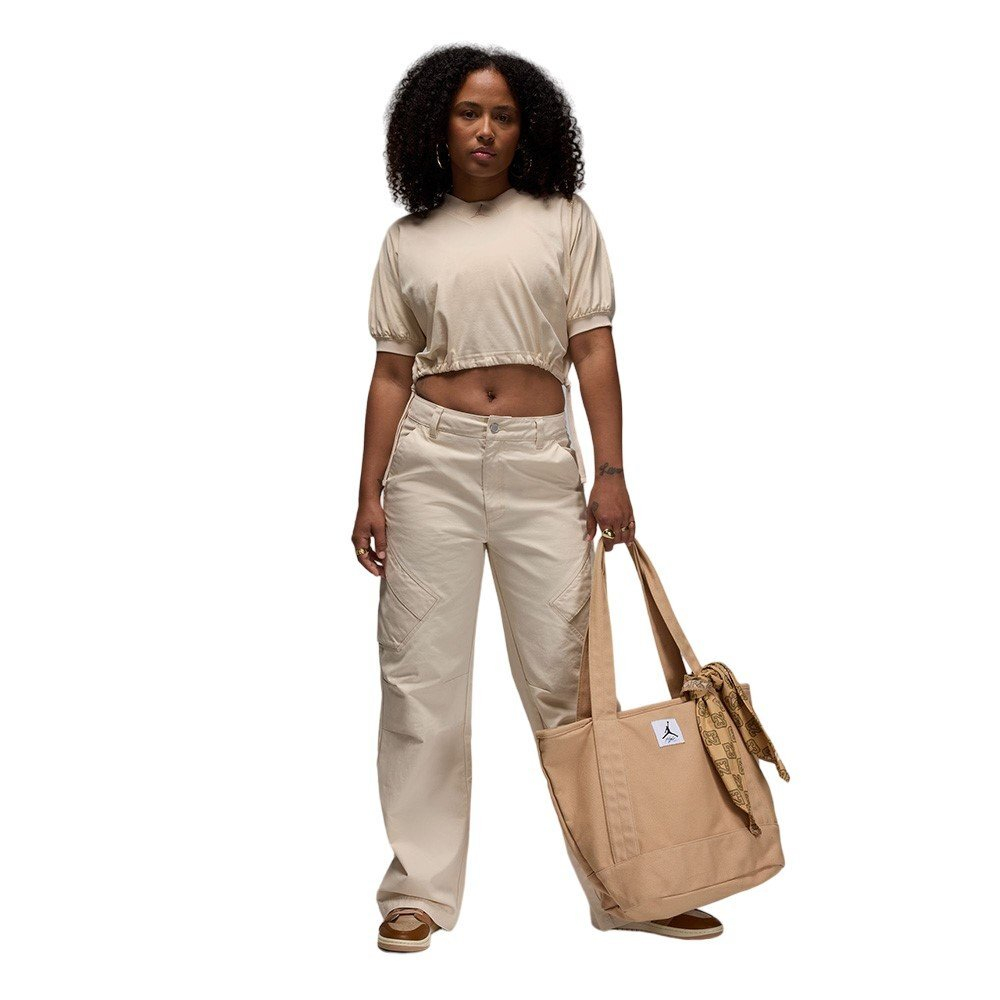 Баскетбольная женская футболка Jordan T-shirt Beige