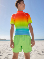 Рашгард для мальчика Next E65-679, Желтый, Красный