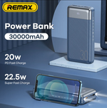 Повербанк (PowerBank) Remax RPP-199 (30000mAh/PD+QC)