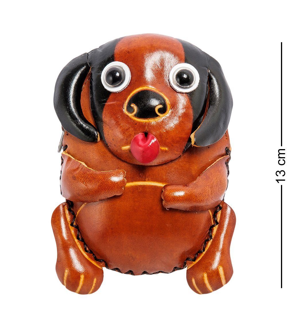 BL-48/1 Кошелёк кожаный «Собака»