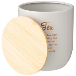 ЕМКОСТЬ ДЛЯ СЫПУЧИХ ПРОДУКТОВ AGNESS "MAJESTY" "ЧАЙ" 550 МЛ 9X6X10 СМ