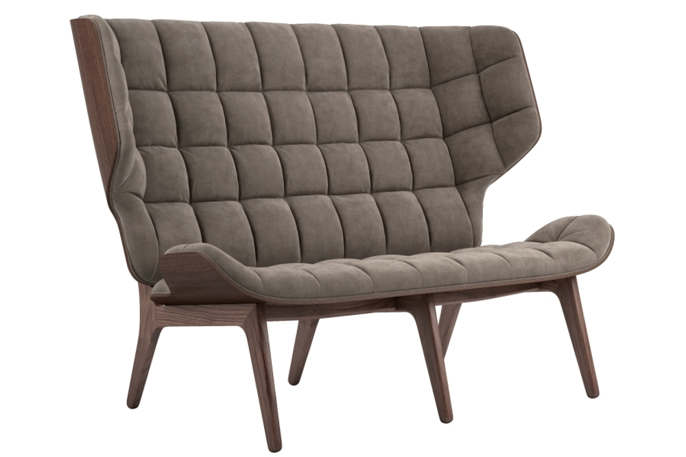 Диван Mammoth, бархат