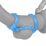 Набор эрекционных колец 3 шт. Lumino Play Penis (светятся в темноте)