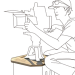 KUPO KAB-018 Octagon Hi-Hat Wood Board Подставка для пьедестала видеокамеры