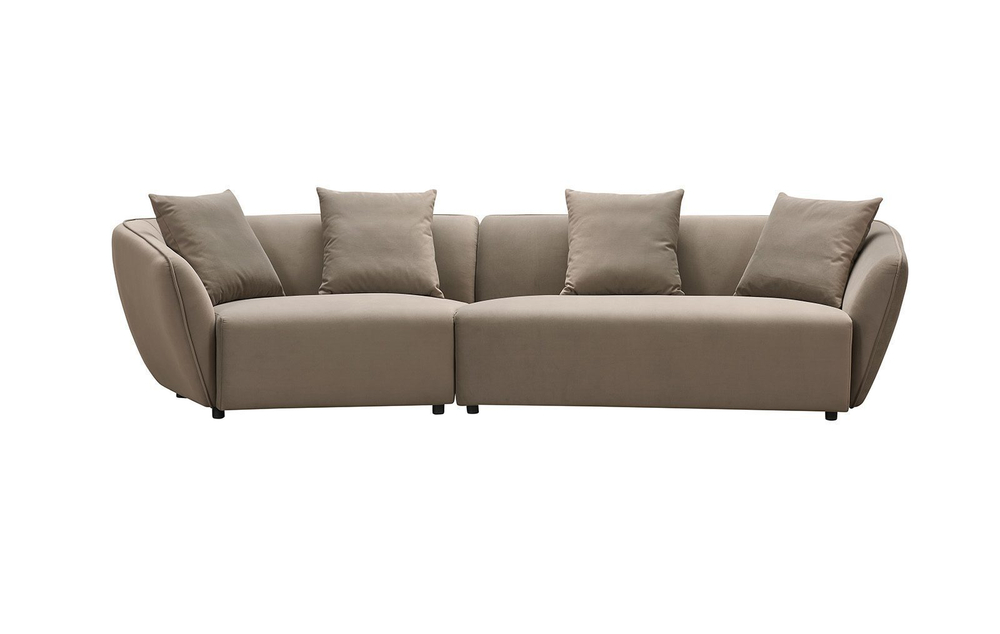 Диван ROCKS SF024 4-х местный угловой бежевый 5100-5 угол левый