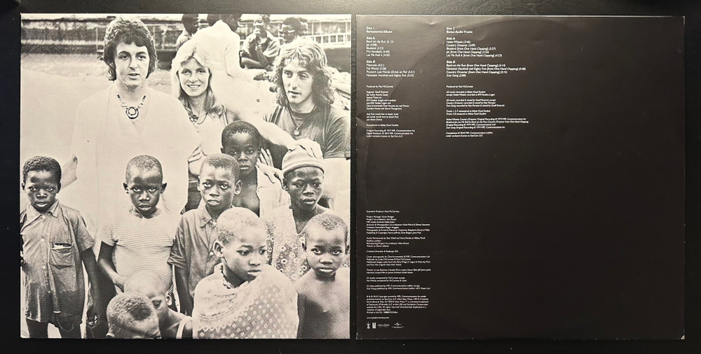 Paul McCartney & Wings - Band On The Run 2LP (Европа 2010г.)