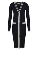 Хлопковый кардиган madeline TORY BURCH - темно-синий(75924)