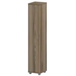 Стеллаж высокий узкий закрытый "НТ-540;НТ-602" 400x445x2050 Аргентум