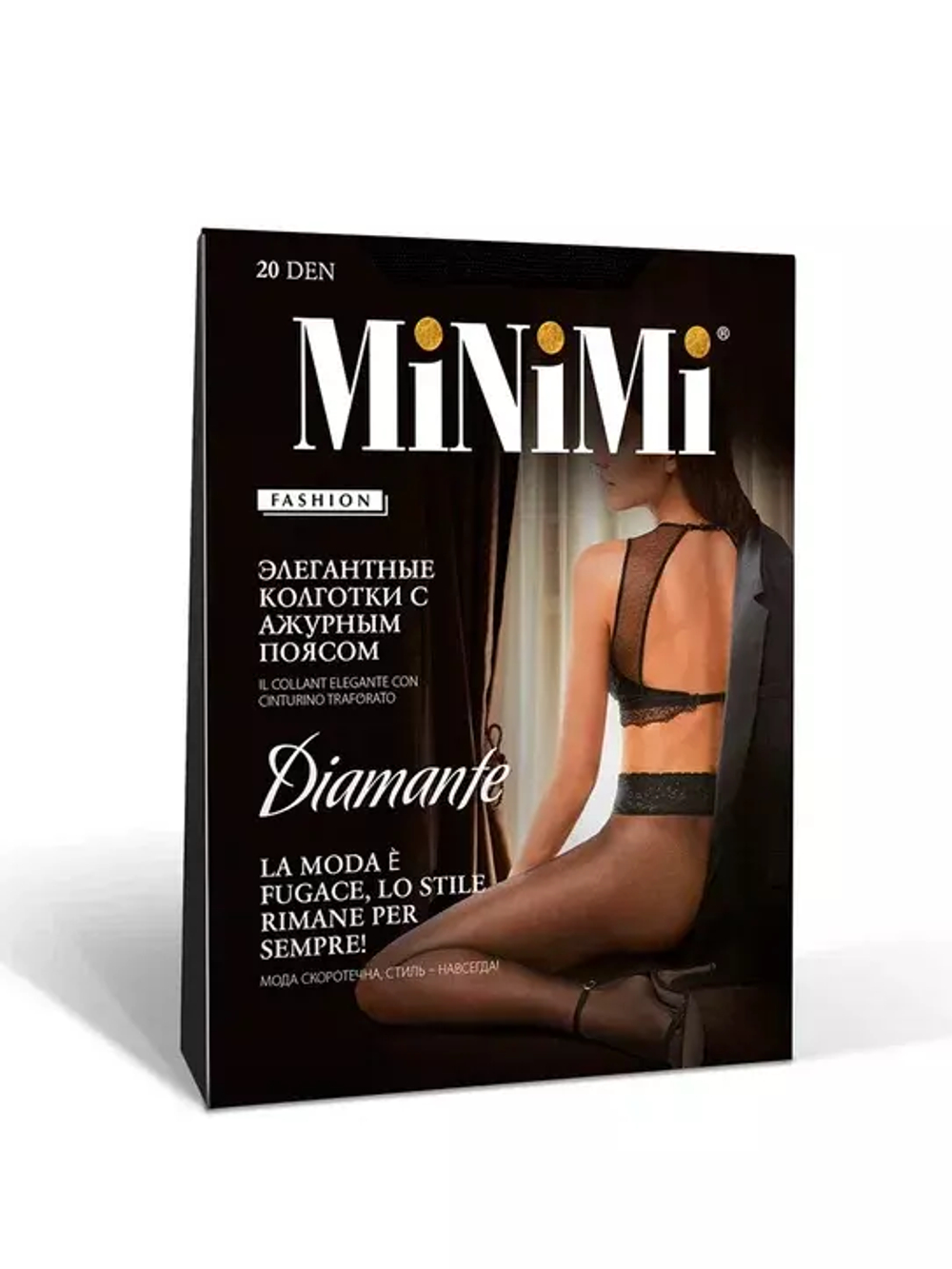 MiNiMi DIAMANTE 20 (кружевной пояс) (С)