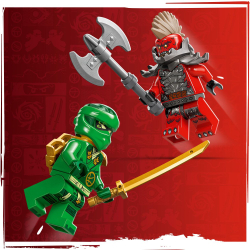 Конструктор LEGO Ninjago 71829 Зелёный лесной дракон Ллойда — фото 12