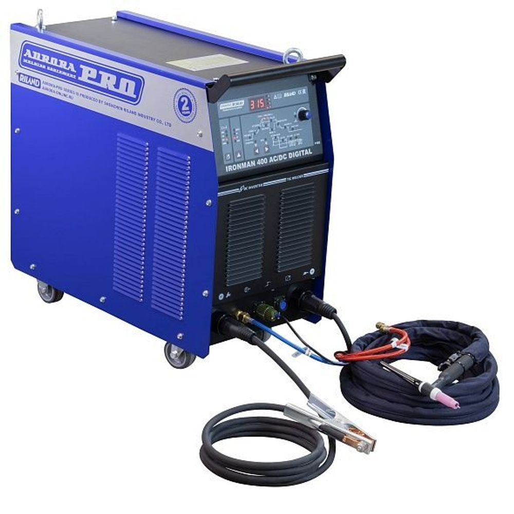 Аппарат аргонной сварки IRONMAN 400 AC/DC DIGITAL (TIG+MMA)