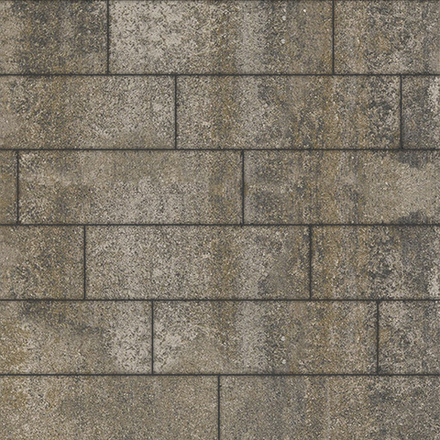 Тротуарная плитка ПРЯМОУГОЛЬНИК 750х250 мм - Искусственный камень Базальт