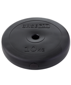 Диск пластиковый BB-203 d=26 мм, черный, 10 кг