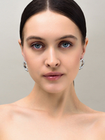 Серьги "Braid" Silver