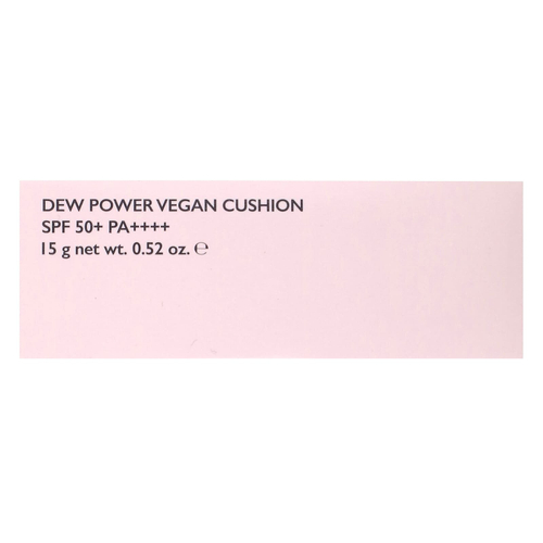 Amuse, Dew Power Vegan Cushion, SPF 50+ PA ++++, 1,5 натуральный, 15 г (0,52 унции)