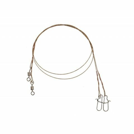 FLAGMAN Поводок Stainless Steel X49 10кг 20см 2шт